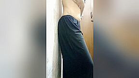 Young New Married Bhabhi Bathing After First Nighy