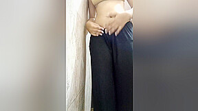 Young New Married Bhabhi Bathing After First Nighy