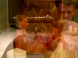 Young Swingers Enjoying In Bathtub