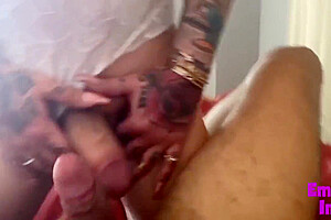 Young Trans Girl Sucks And Gives Her Tight Hole For Bbc