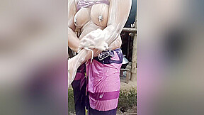 Young Village Desi Bhabi Excellent Bath  Bangladeshi Girl Bath
