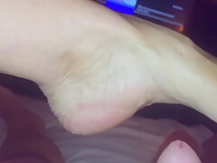 Your Ann Gives Great Foot And Cums Too