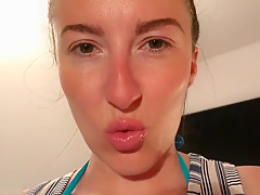 Your Cock Spunks For My Flip Flops