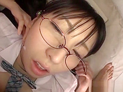 Yuuki Itano lovely teen 18+ in school uniform fucks teacher