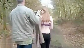 a fuck in an English forest