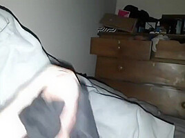 [abx][960] - British Twink Blows A Load In Bed