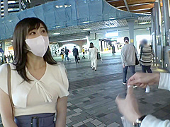黒髪ロングの極上スタイルおさんがバックで突かれて悶絶イキ