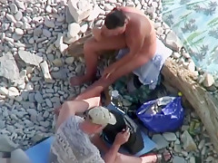 beach nudes and spying
