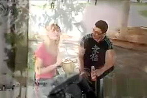 blond lady-man acquires banged