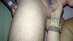 blowbang dans un club libertin pour une nympho