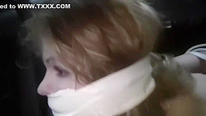 candle bound and tape gagged in the trunk