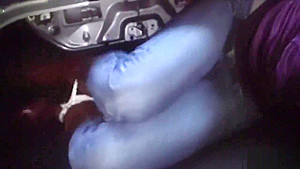 candle bound and tape gagged in the trunk