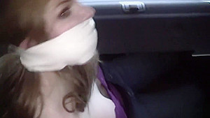 candle bound and tape gagged in the trunk