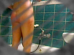 catching her in the bath