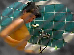 catching her in the bath