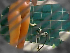 catching her in the bath