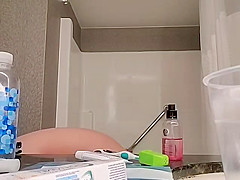 *** caught completely nude in bathroom