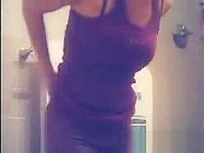 caught my Step mom in the bathroom