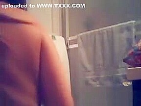caught my Step mom in the bathroom