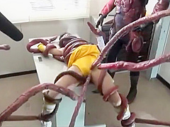 cheer knights tentacles insult and swallowing torture ghpm 09