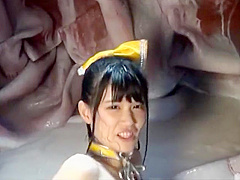 cheer knights tentacles insult and swallowing torture ghpm 09