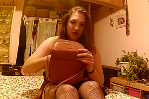 chubby crossdresser play