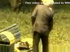 couple caught fucking in park
