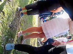 desperate ### dance in line woman