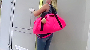 fuck in her mouth in a public toilet  Kisankanna
