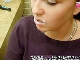 german girlfriend swallow cum