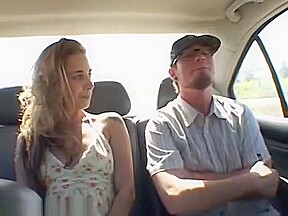 gorgeous hitchhiker lindsey meadows seduces lucky guy & fucks him!!