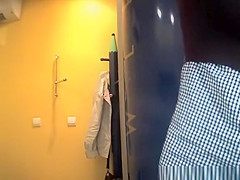 in tanning room catches woman