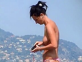 incredible beach czech in france girls topless