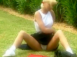 joanne guest in the garden