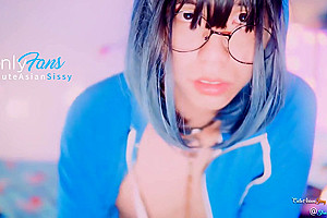 [4k] Asian Sissy Masturbating While Watching Dota 2 Tournament