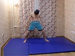 karate ballbusting