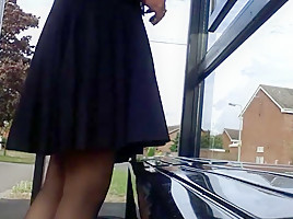 lace briefs windy updkirt nylons