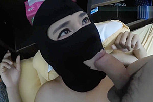 ladyboy big tits blowjob and facial cumshot by facialman th EP 1