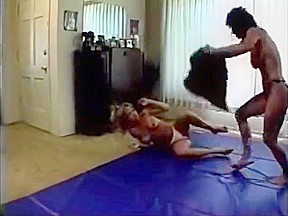 milfs catfight all around the house