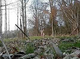 my most daring naked public exhibition   so far 