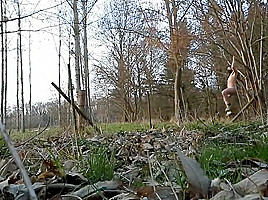 my most daring naked public exhibition   so far 