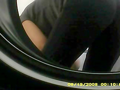 neighbour hidden black pants german ass
