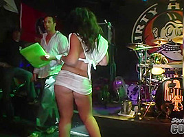 neverbeforeseen Hot Wet T At Ricks Durty Harrys Key West Florida - SouthBeachCoeds