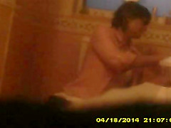 of mature girlfriend on the toilet