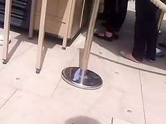 of sexy milf's perfect legs