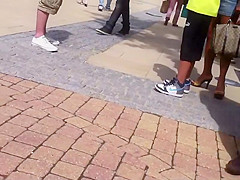 of sexy milf's perfect legs