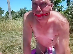 pathetic small dick loser in bikini