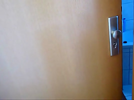 perfekt german amateur blonde sex on balcony creampie