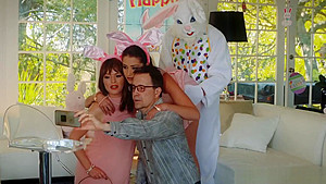 pound Avi in her little Easter dress