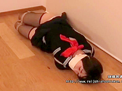 schoolgirl 18+ Double Taped And